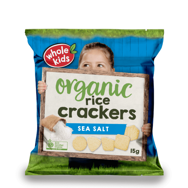 Wk Rice Crackers Sea Salt Transparent