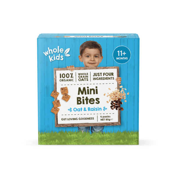 Product Organic Mini Bites Oat Raisin